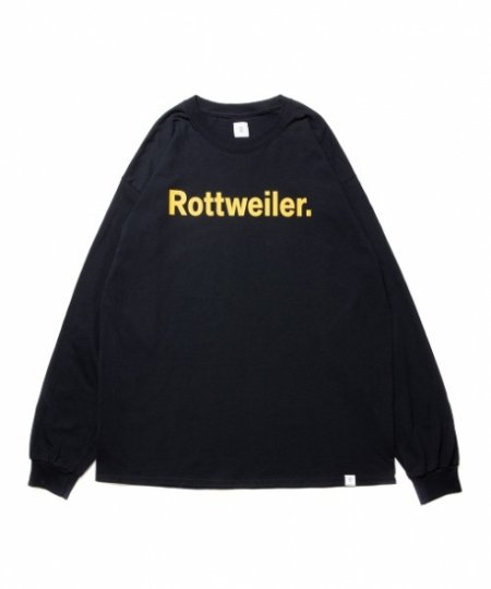 ROTTWEILER (ロットワイラー) RW LS Tee (ロングスリーブTee) BLACK