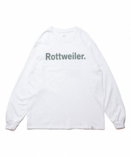 ROTTWEILER (ロットワイラー) RW LS Tee (ロングスリーブTee) WHITE