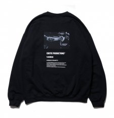 COOTIE (ƥ) Print Crewneck Sweatshirt (JESUS)(ץȥ롼ͥåå) Black