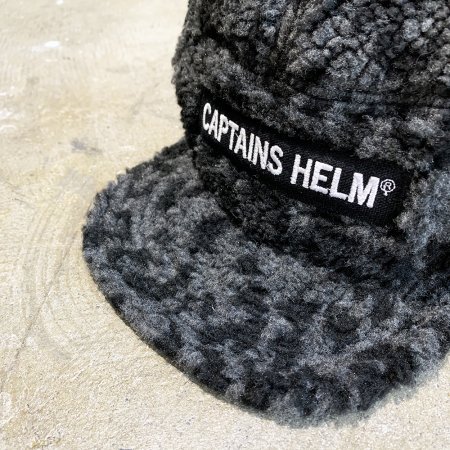 CAPTAINS HELM (キャプテンズヘルム) #LEOPARD BOA FLEECE FLAP CAP