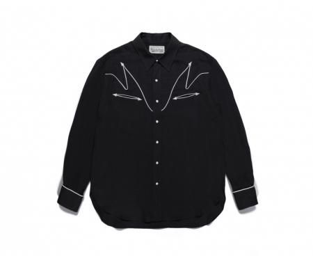 WACKO MARIA (ワコマリア) WESTERN SHIRT (ウエスタンシャツ) BLACK