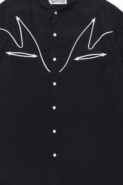 WACKO MARIA (ワコマリア) WESTERN SHIRT (ウエスタンシャツ) BLACK