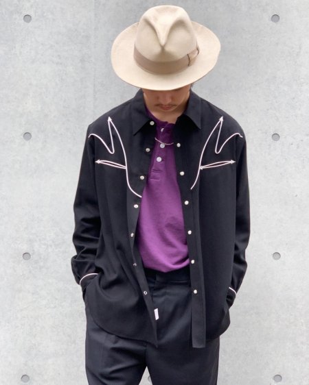 Wacko Maria ワコマリア Western Shirt ウエスタンシャツ Black