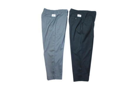 WAX (ワックス) Pin tuck pants