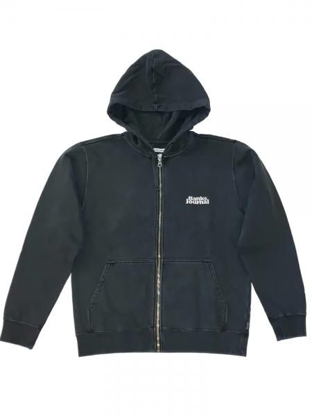 BANKS (バンクス) JOURNAL ZIP PARKA(ジップパーカー) DIRTY BLACK