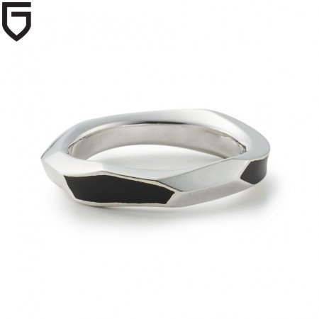 GARNI (ガルニ) Paint Crockery Ring - S (ペイントクロッケリーリング-S) BLACK