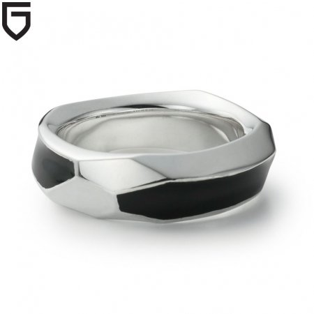 GARNI (ガルニ) Paint Crockery Ring - L (ペイントクロッケリーリング-L) BLACK