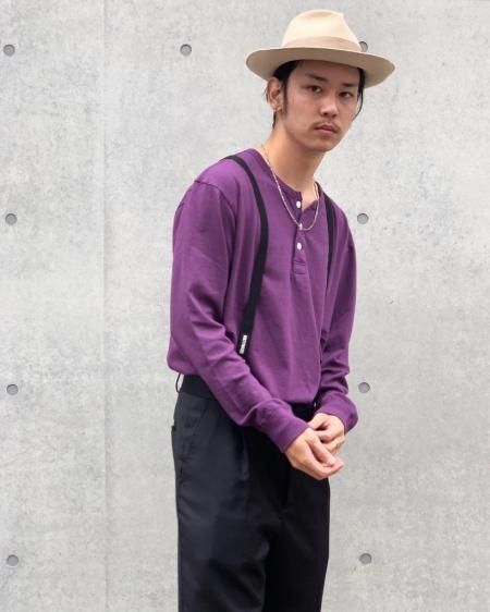 WACKO MARIA (ワコマリア) U.S.A COLOR HENRY NECK UNDER SHIRT