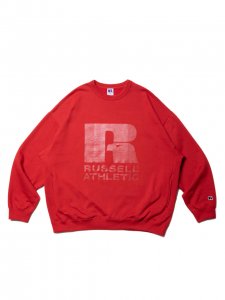 COOTIE (ƥ) T/C Crewneck Sweatshirt (å륢ƥåå) RedClear