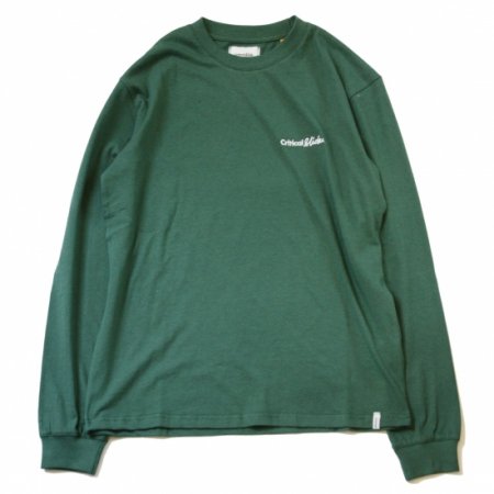 TCSS (ティーシーエスエス) SLANG L/S TEE (刺繍長袖TEE) Dark Green