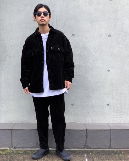 国内正規□ cootie Wide corduroy CPO jacket セットアップ - ブルゾン