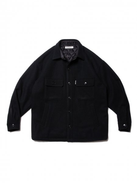 COOTIE (クーティー) Wool Mossa CPO Jacket (ウールCPOジャケット) Black