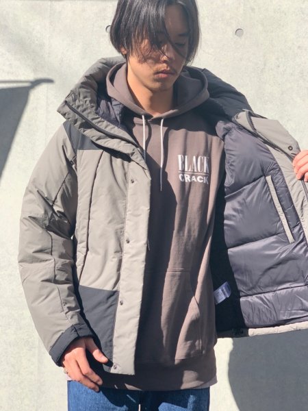 FIRST DOWN (ファーストダウン) DOWN JACKET HOODIE (ダウンジャケット