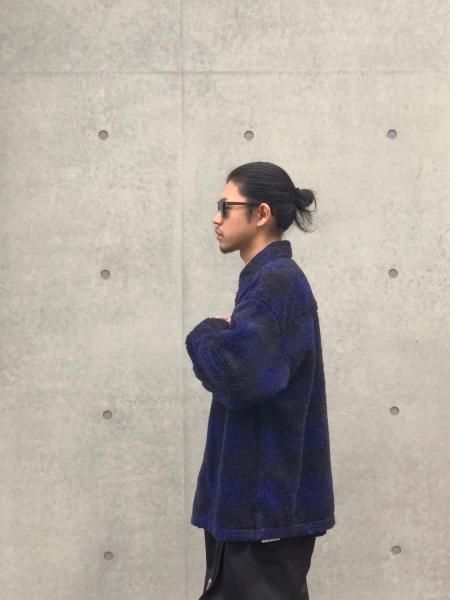 最大49%OFFクーポン COOTIE Ombre Boa Check CPO Jacket -Red- asakusa