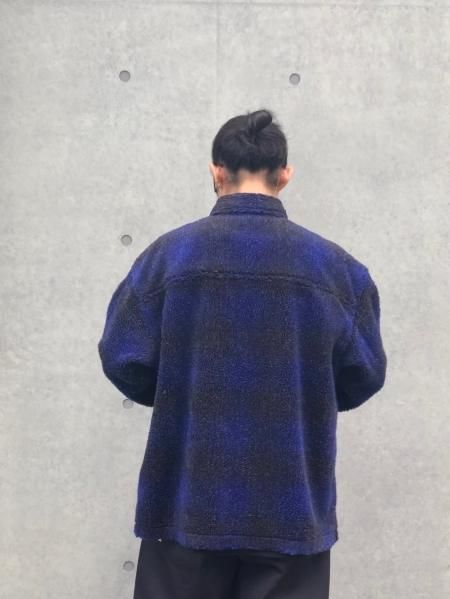 COOTIE (クーティー) Ombre Boa Check CPO Jacket (オンブレボア