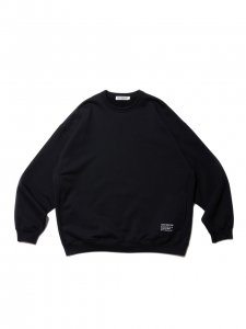 COOTIE (クーティー) Compact Yarn Crewneck Sweatshirt (クルーネックスウェット) Black