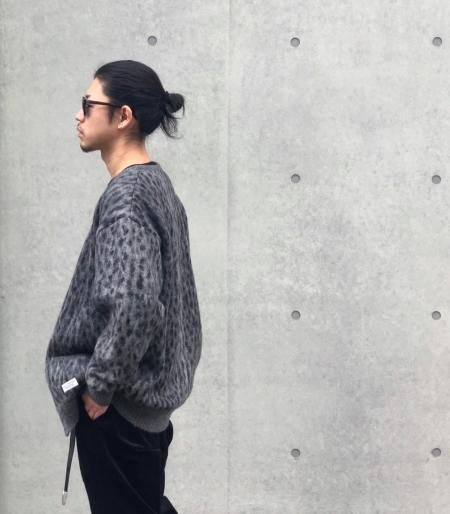 WACKO MARIA (ワコマリア) LEOPARD MOHAIR CARDIGAN (レオパードモヘア