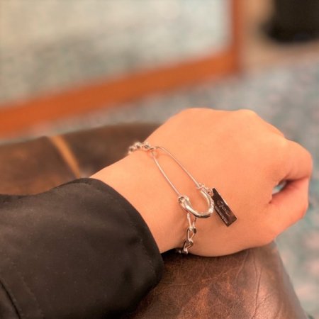 GARNI(ガルニ) Safety Pin Bracelet (セーフティーピンブレスレット) SILVER