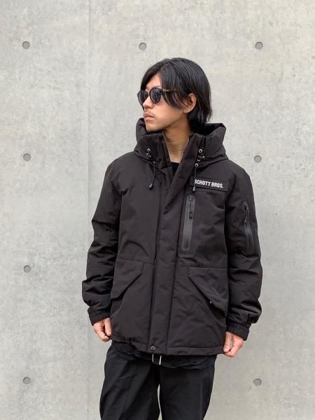 ショット CLASSIC 2TONE DOWN JACKET ベージュL