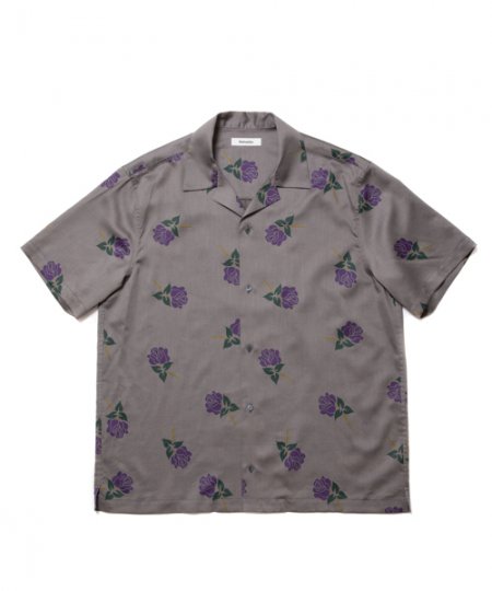 ROTTWEILER (ロットワイラー)ROSE S/S SHIRT(ローズ半袖シャツ) GRAY