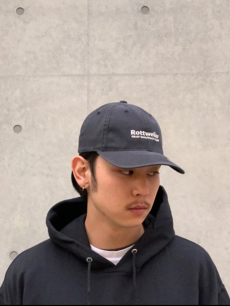 ROTTWEILER (ロットワイラー) DAD R.W CAP(キャップ) BLACK