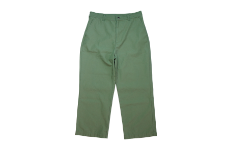 Wax ワックス Back Satin Trousers バックサテントラウザー Kahki Wax ワックス Back Satin Trousers バックサテントラウザー Kahki