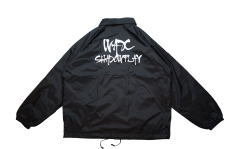 WAX (ワックス) SHADOW PLAY coach jacket(コーチジャケット) BLACK