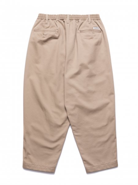 COOTIE (クーティー) T/C 2 Tuck Easy Pants(T/Cツータックイージーパンツ) Beige