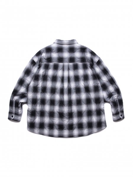 COOTIE (クーティー) Ombre Check Quilting CPO Jacket(オンブレ ...