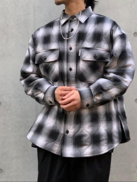 COOTIE (クーティー) Ombre Check Quilting CPO Jacket(オンブレ ...