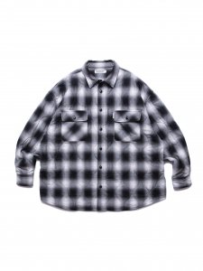 山田レン着用同型】GOLD HEAVY NEL CHECK BIG 気持ち良かっ SHIRT