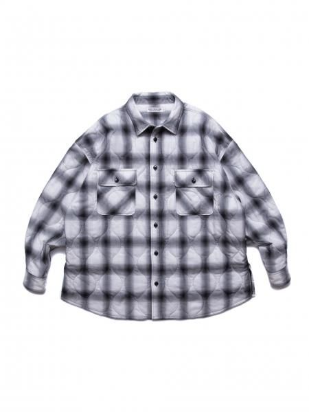 COOTIE (クーティー) Ombre Check Quilting CPO Jacket(オンブレ ...