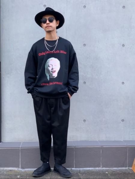 WACKO MARIA (ワコマリア) JIM JARMUSCH / CREW NECK SWEAT SHIRT