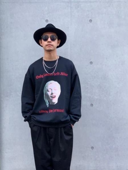 WACKO MARIA (ワコマリア) JIM JARMUSCH / CREW NECK SWEAT SHIRT