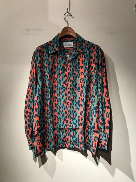 WACKO MARIA (ワコマリア) HAWAIIAN SHIRT L/S (TYPE-2) (レオパード柄