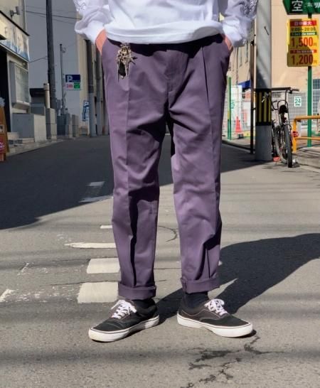 パンツWACKOMARIA PLEATED TROUSERS(T/C) タイプ2 - チノパン