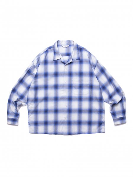 スタイリッシュシンプル Manhattan Check Box Shirt 50s オンブレ