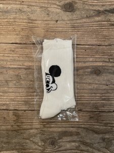 JACKSON MATISSE (ジャクソンマティス) MickeyMouse Socks (ミッキーマウスソックス) WHITE