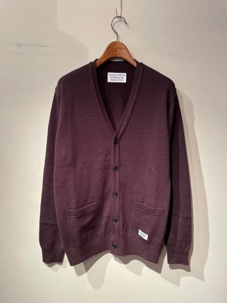 WACKO MARIA (ワコマリア) CLASSIC CARDIGAN (TYPE-1) (クラシックカーディガン) BROWN