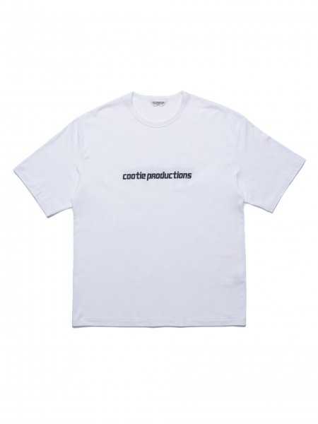 COOTIE (クーティー) Print S/S Tee (プリント半袖TEE) White