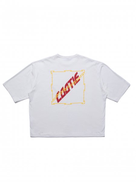 COOTIE (クーティー) Print Oversized S/S Tee (プリントオーバーサイズ半袖TEE) White