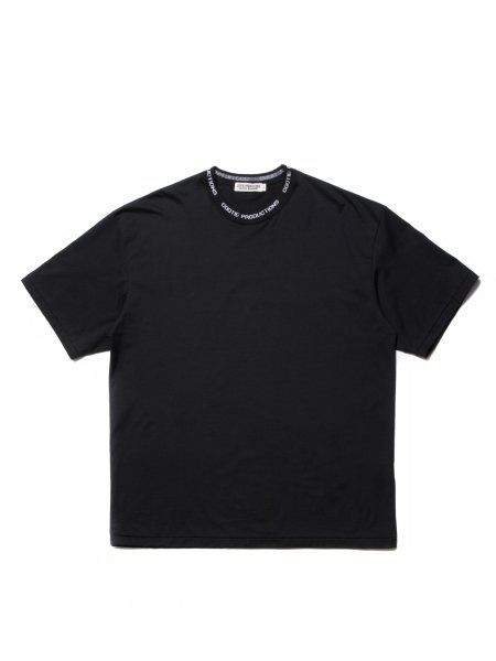 COOTIE (クーティー) Supima Cotton Jacquard Neck S/S Tee (スーピマ