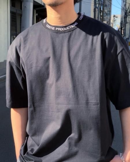 COOTIE (クーティー) Supima Cotton Jacquard Neck S/S Tee COOTIE (クーティー) Supima Cotton Jacquard Neck S/S Tee
