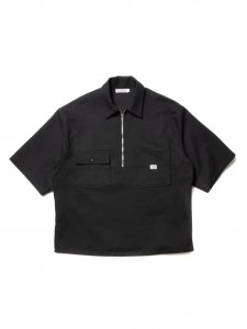 COOTIE (ƥ) Kersey Pullover S/S Work Jacket (ץ륪СȾµ㥱å) Black