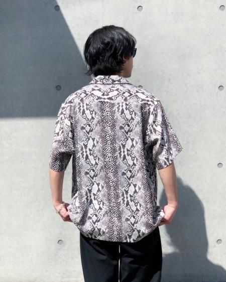 WACKO MARIA (ワコマリア) WESTERN SHIRT S/S (TYPE-2) (パイソン柄