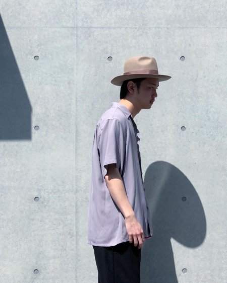 WACKO MARIA (ワコマリア) CHECK OPEN COLLAR SHIRT S/S (TYPE-2