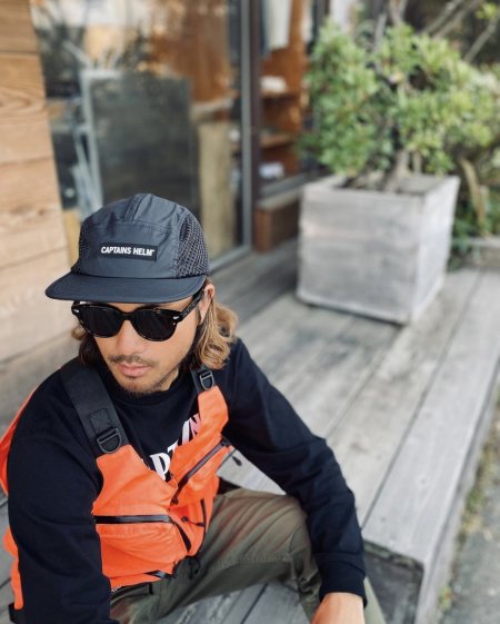 CAPTAINS HELM (キャプテンズヘルム) #SIDE MESH OUTDOOR CAP (サイド 