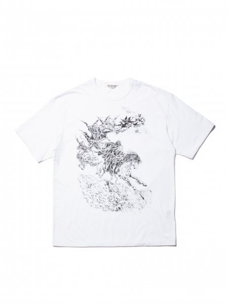 COOTIE (クーティー) Print S/S Tee (HELL) (プリント半袖TEE) White