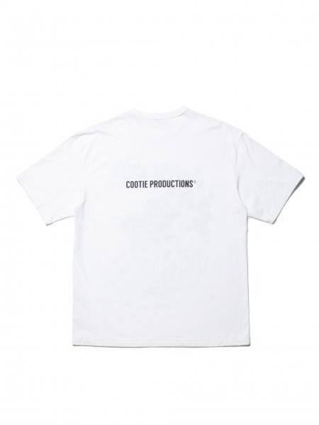 COOTIE (クーティー) Print S/S Tee (HELL) (プリント半袖TEE) White