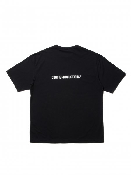 COOTIE (クーティー) Print S/S Tee (HEAVEN) (プリント半袖TEE) Black